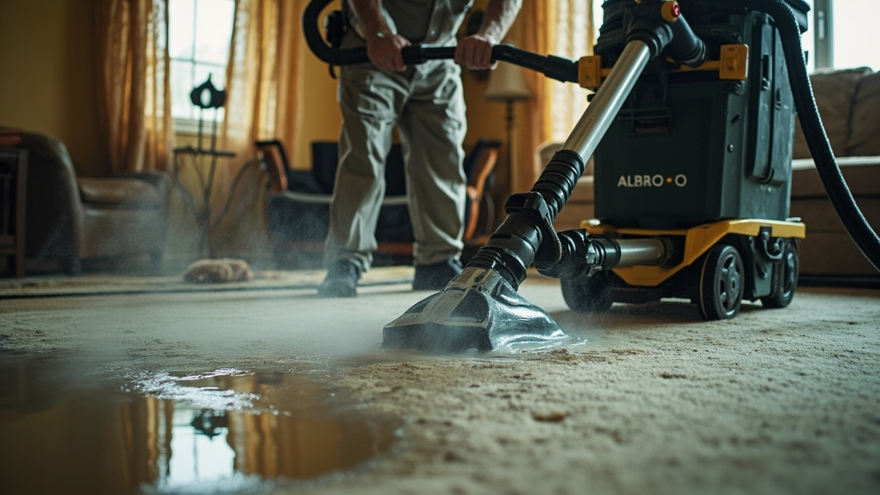 How Professional Extraction Removes Water Other Methods Miss