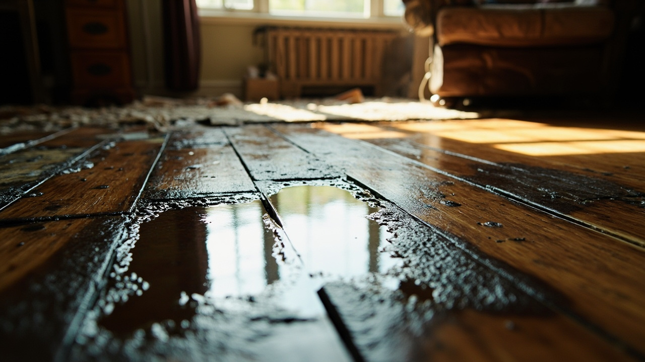 How Professional Wood Floor Water Damage Repair Actually Works
