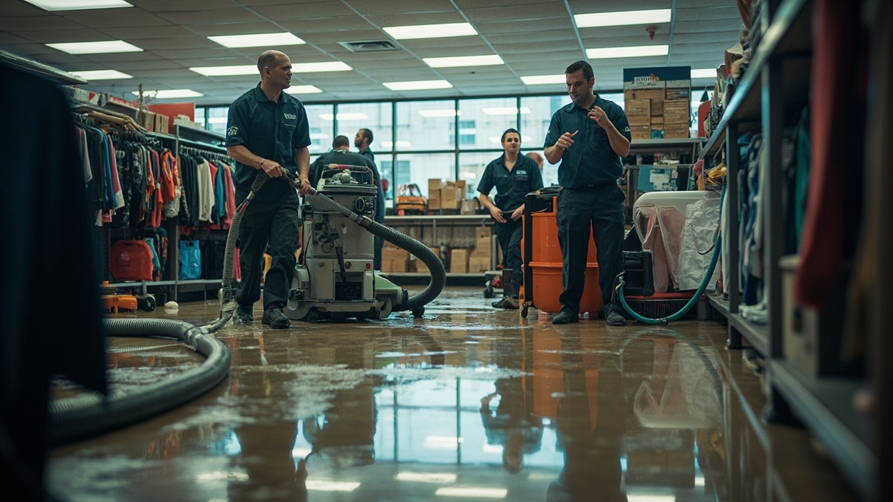 Commercial-Grade Water Extraction Protocol for Active Retail Environments