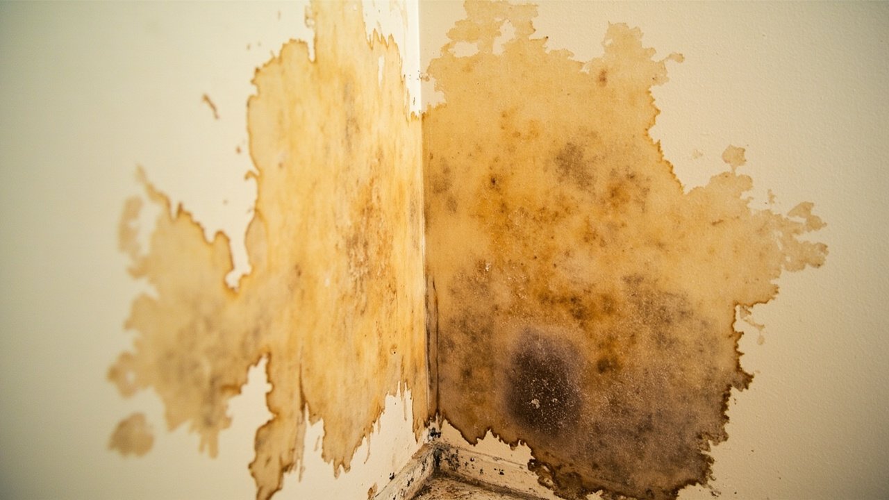 Why Buffalo Homes Develop Stubborn Water Stains on Walls and Ceilings