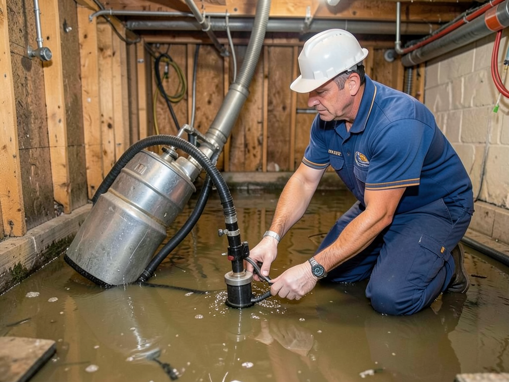 Emergency basement pump out services in Depew
