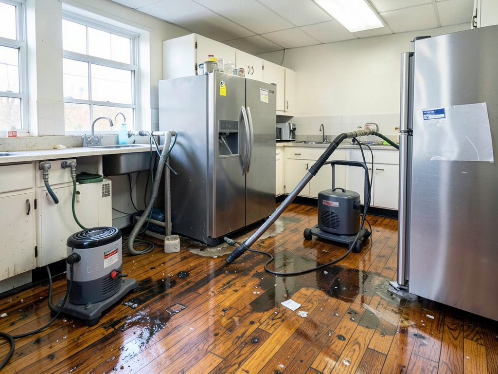 Emergency Drying Services for Burst Refrigerator Lines in Starin Central