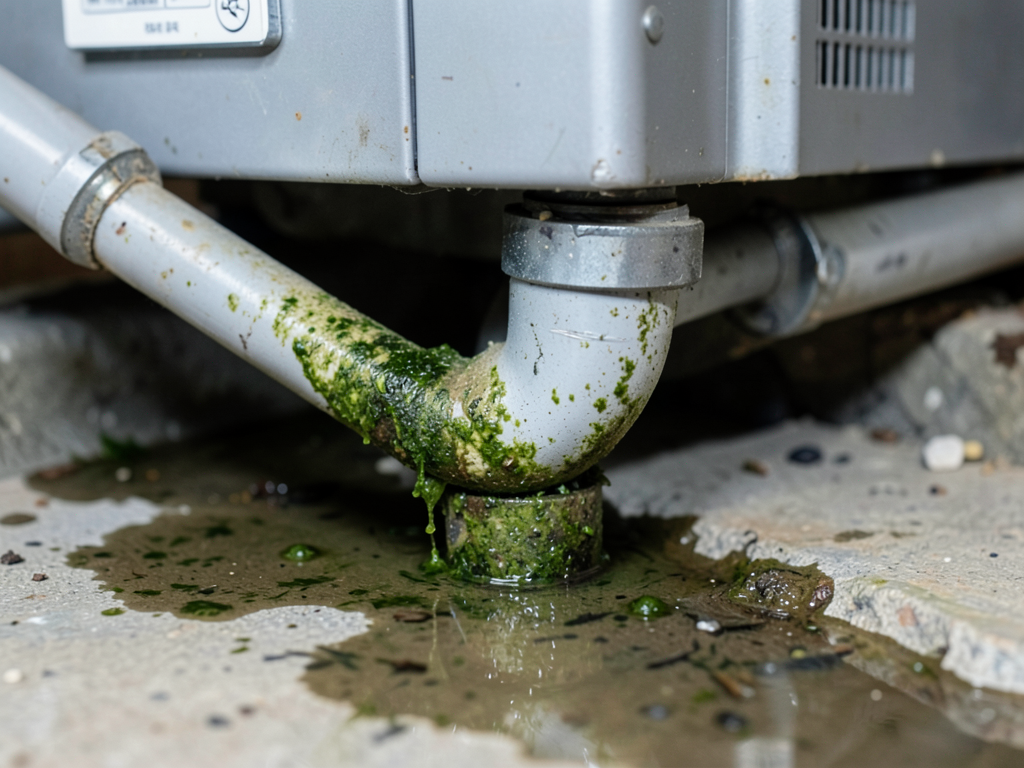 Fixing hidden water damage from a clogged ac conde