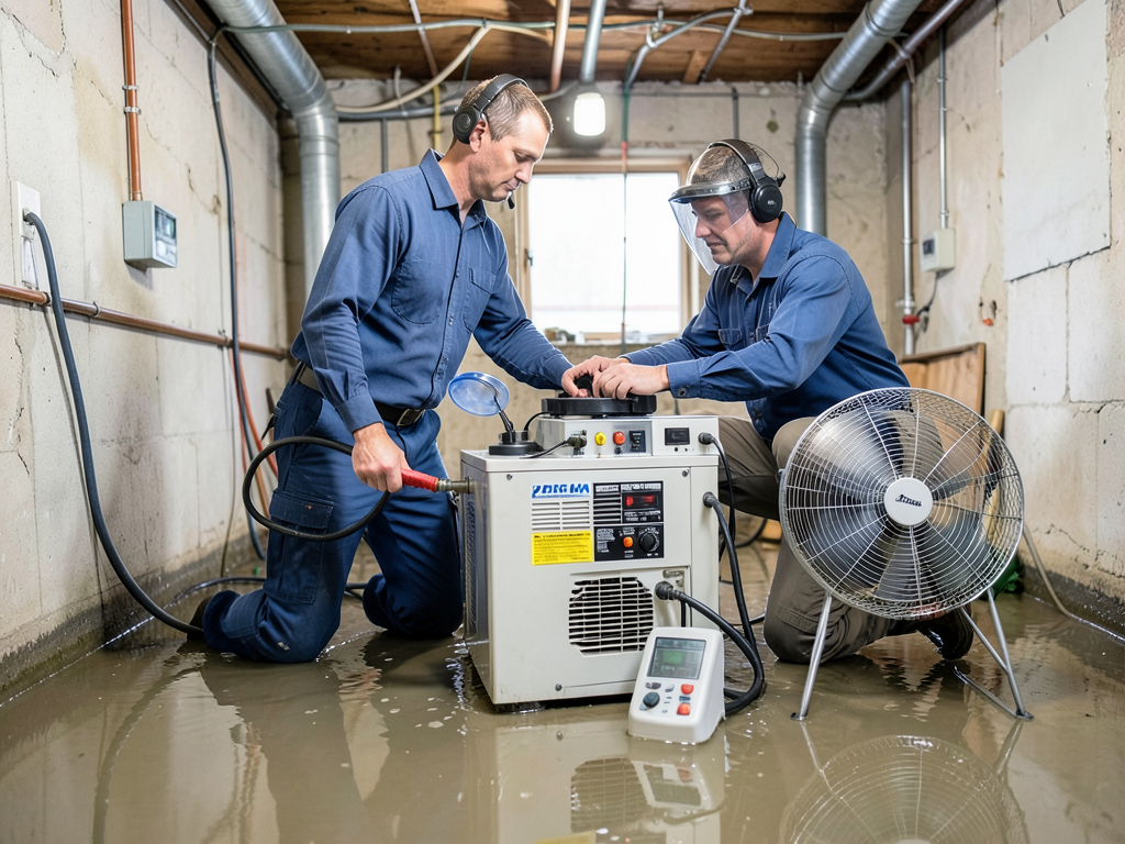 How Clogged Gutters Lead to Flooded Basements in North Collins during Fall Rains