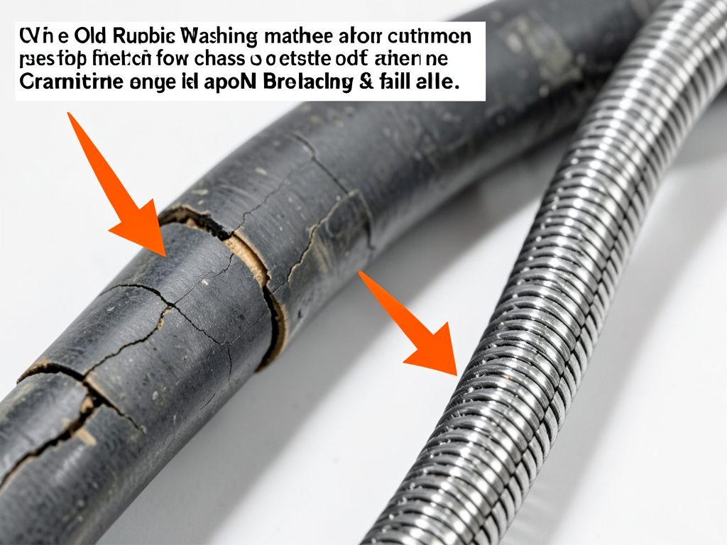 How to spot a failing washing machine hose before
