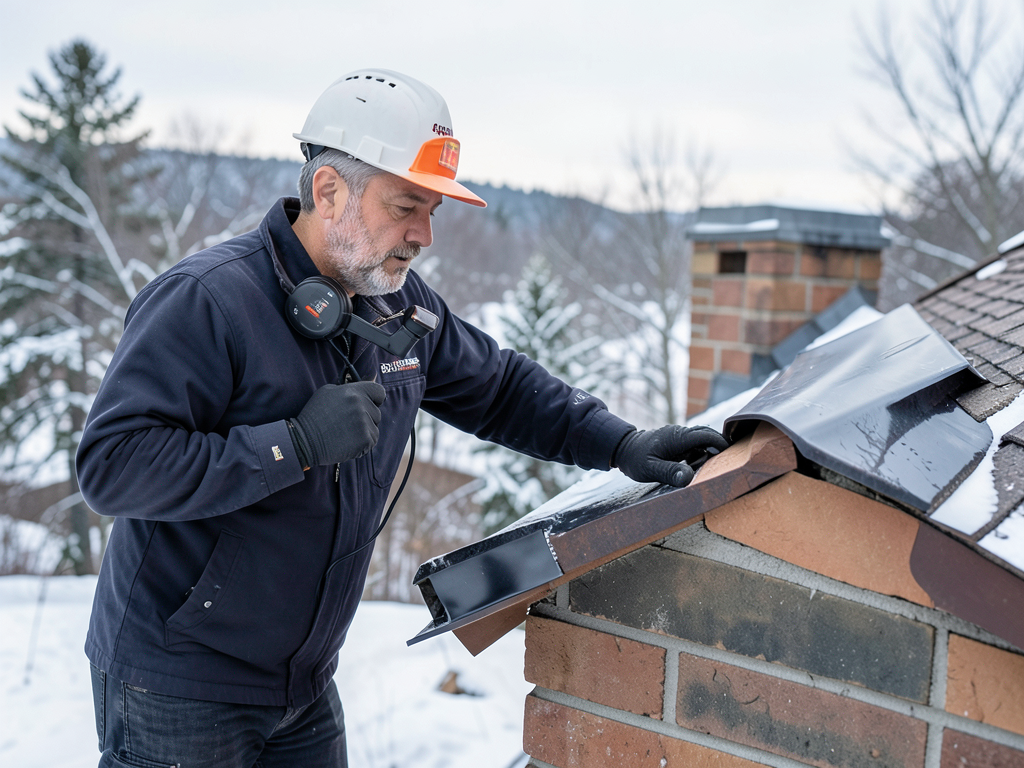 Signs Your Chimney Flashing is Leaking and Ruining Your East Aurora Ceiling