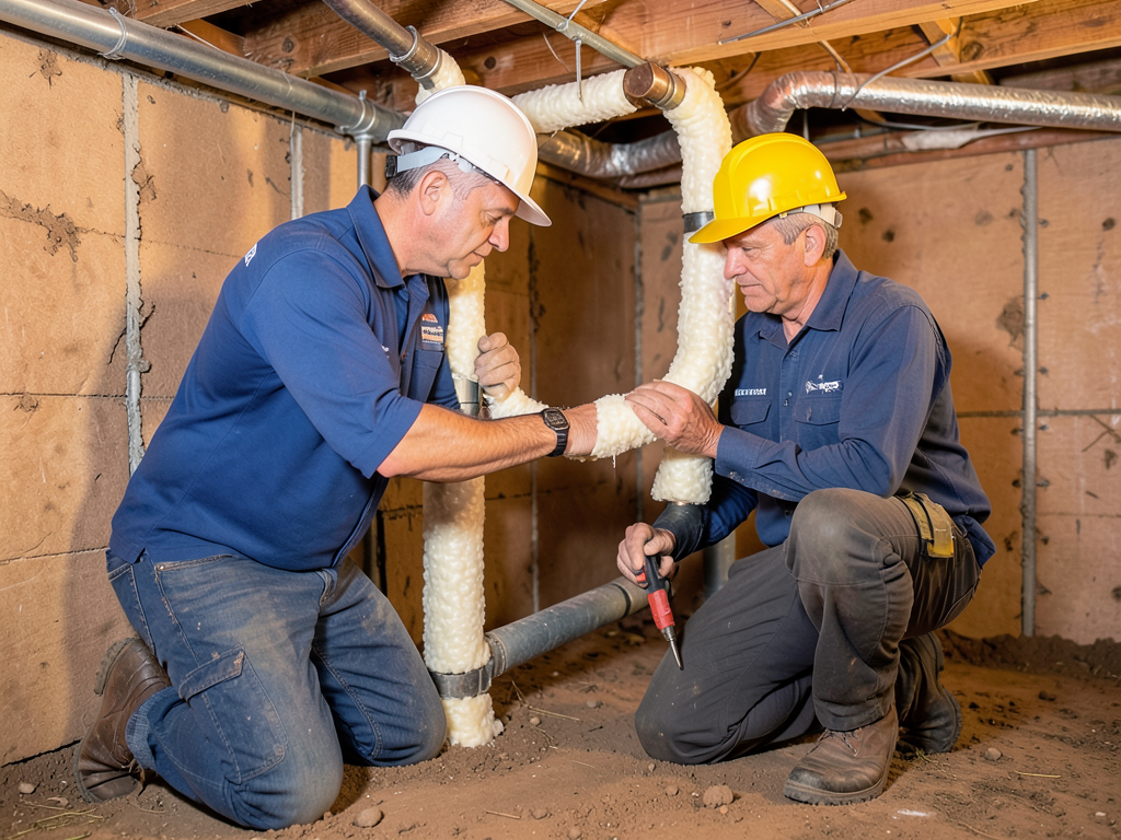 Simple ways to prevent your pipes from freezing in an unheated North Buffalo crawlspace