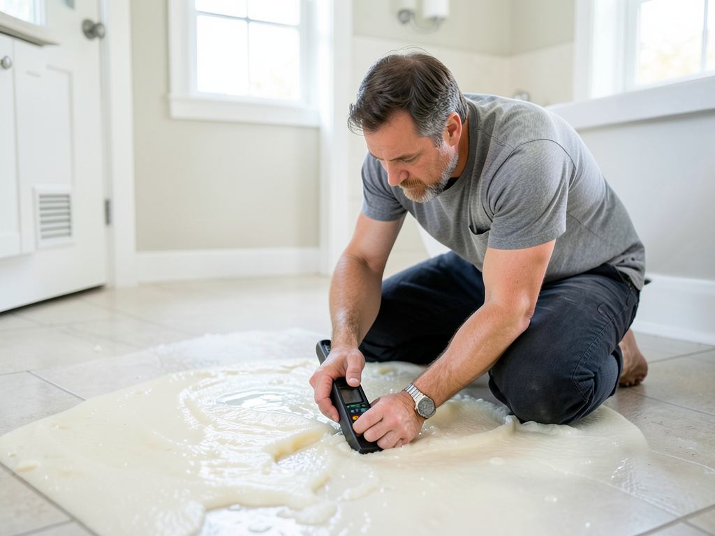 Why your bathroom floor is spongy and how to fix t